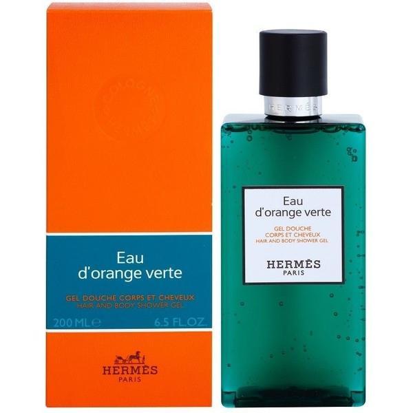 Gel de dus pentru par și corp HERMES Eau d'orange verte 200ml