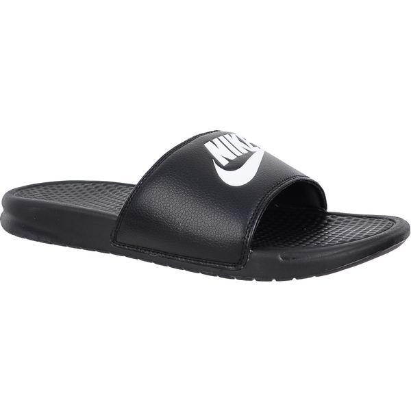 Slapi barbati Nike Benassi Jdi 343880-090, 40, Negru