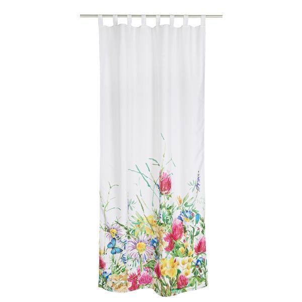 Perdea decorativa textil Flowers 140x280