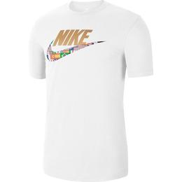 Tricou barbati Nike Sportswear Preheat CT6550-100, S, Alb