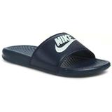 Slapi barbati Nike Benassi Just Do It 343880-403, 45, Albastru