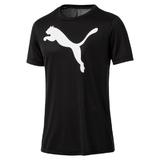 Tricou barbati Puma Active Big Logo Tee 85170301, L, Negru