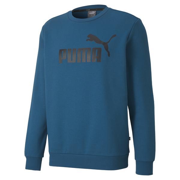 Bluza barbati Puma Essentials Big Logo Crew 85508236, L, Albastru