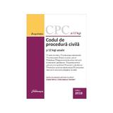 Codul de procedura civila si 12 legi uzuale Ed.2018, editura Hamangiu