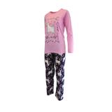 pijama-dama-univers-fashion-bluza-roz-cu-imprimeu-lama-pantaloni-albastru-cu-imprimeu-lama-xl-2.jpg