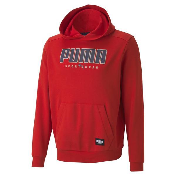 Hanorac barbati Puma Athletics FL 58345611, S, Rosu