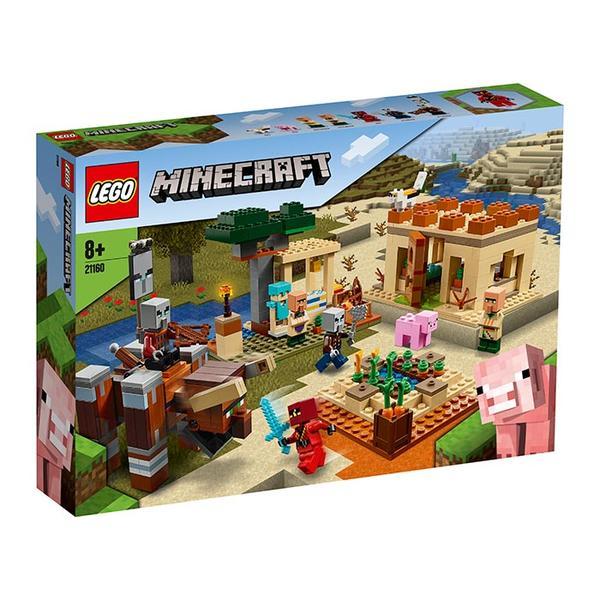 Lego Minecraft - Raidul Illager Lego Minecraft