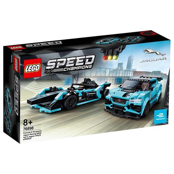 Lego Speed Champions - Jaguar Racing GEN2 &amp; Jaguar I-PACE eTROPHY