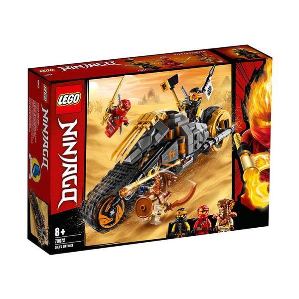 Lego Ninjago - Motocicleta de teren a lui Cole