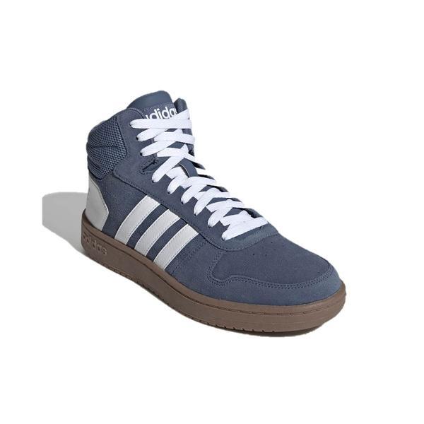 Pantofi sport barbati adidas Hoops 2.0 Mid EE7368, 44 2/3, Albastru