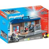 Playmobil City Action - Set mobil Statie de Politie