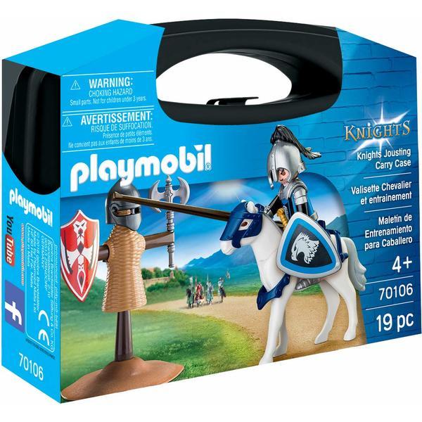 Playmobil Knights Set portabil Cavaler si cal