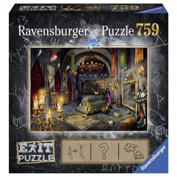 Puzzle copii si adulti Exit 6 Castelul vampirilor 759 piese Ravensburger