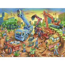 Puzzle echipa pe santier 60 piese Ravensburger