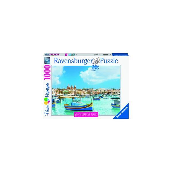 Puzzle copii si adulti Malta 1000 piese Ravensburger