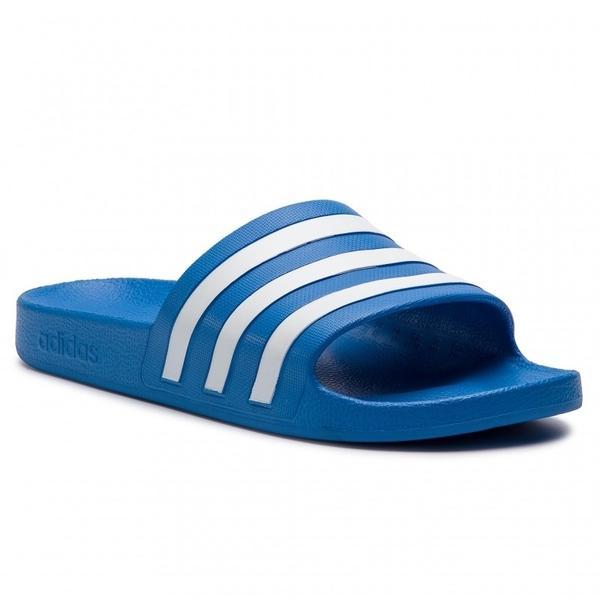 Slapi unisex adidas Adilette Aqua F35541, 44.5, Albastru