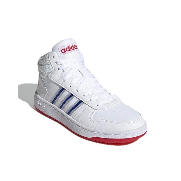 Pantofi sport barbati adidas Hoops 2.0 Mid EG8302, 44, Alb