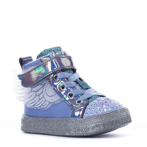 Pantofi copii Skechers Lil Sparkle Wings 20217N/PERI, 21, Mov