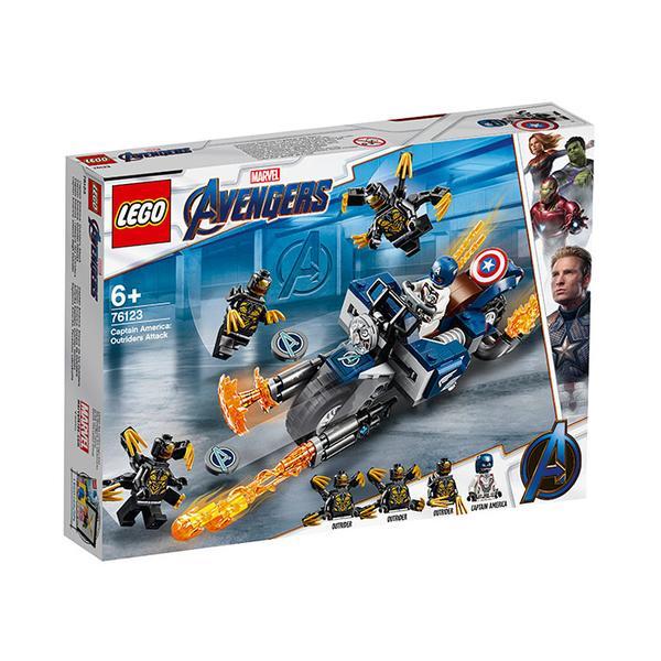 Lego Marvel Super Heroes - Captain America atacul Outriderilor