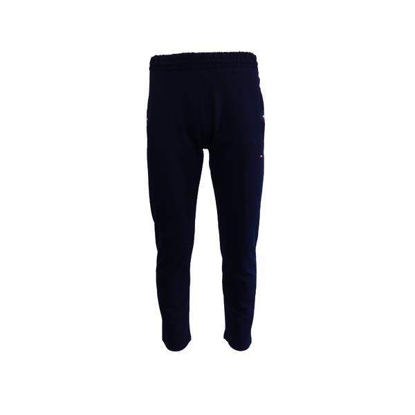 Pantaloni trening barbat Jagerfabel Sport, albastru cu 2 buzunare laterale cu fermoare si un buzunar la spate cu fermoar, 2XL