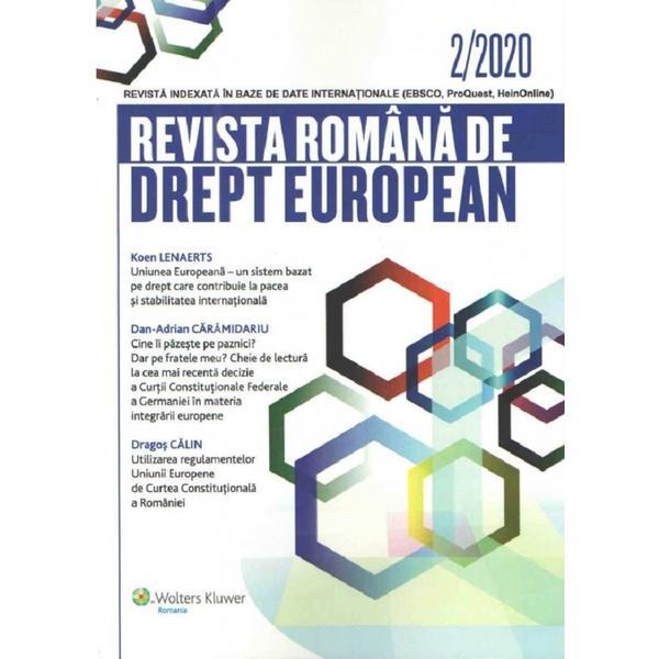 Revista romana de drept european Nr.2/2020, editura Wolters Kluwer