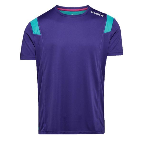 Tricou barbati Diadora Run 175719-55249, M, Mov