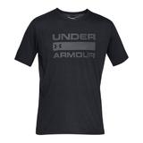 Tricou barbati Under Armour Team Issue Wordmark SS 1329582-001, S, Negru