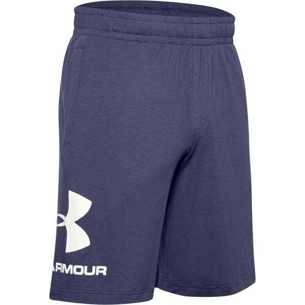 Pantaloni scurti barbati Under Armour Sportstyle Cotton Logo 1329300-497, XL, Mov