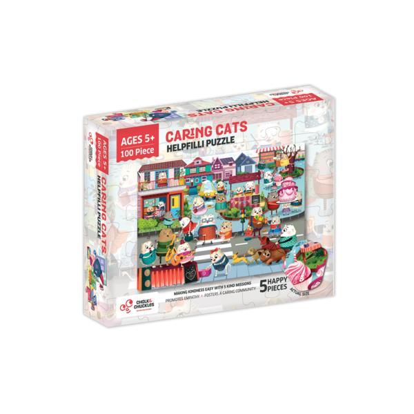 Puzzle cu surprize - Helpfilli (100 piese)