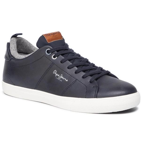 Pantofi sport barbati Pepe Jeans Marton Basic PMS30501-595, 44, Albastru