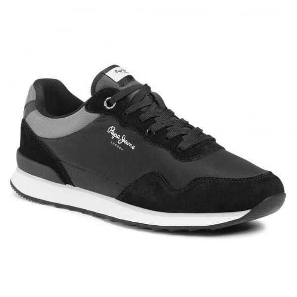 Pantofi sport barbati Pepe Jeans Cross 4 PMS30669-999, 43, Negru