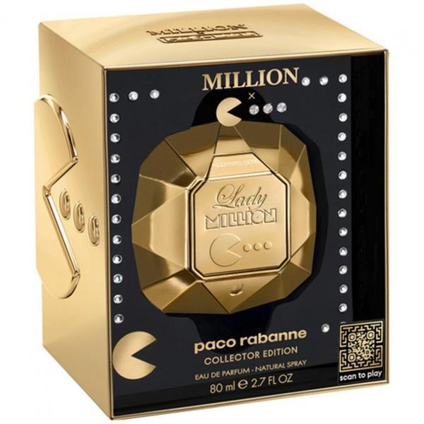 Apa de parfum pentru femei Paco Rabanne Lady Million PacMan Collector 80ml