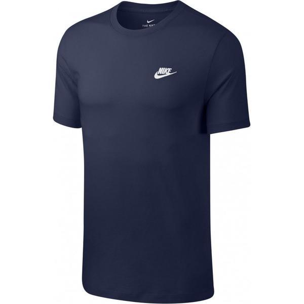 Tricou barbati Nike Club Tee AR4997-410, XL, Albastru