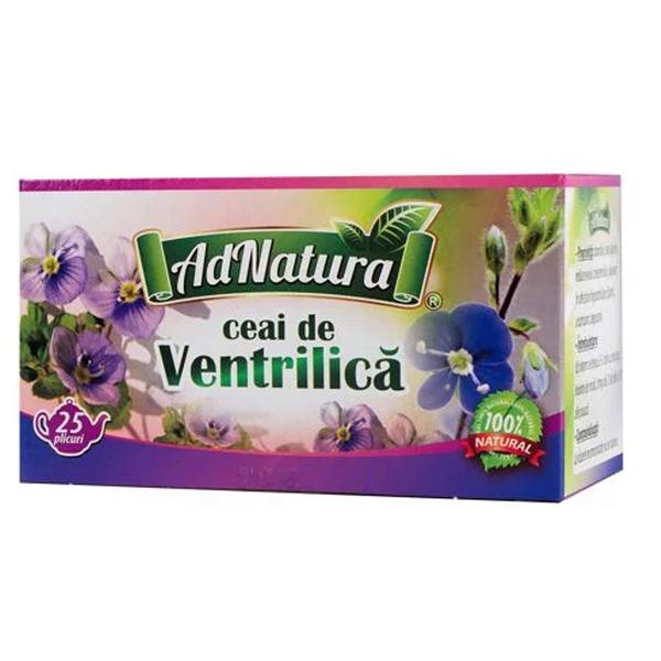 Ceai de Ventrilica AdNatura, 25 buc