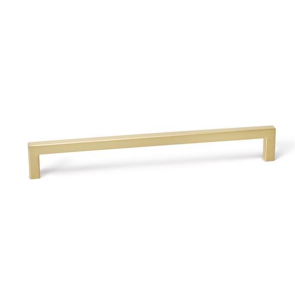 Maner pentru mobilier U alama periata L 168.5 mm - Viefe