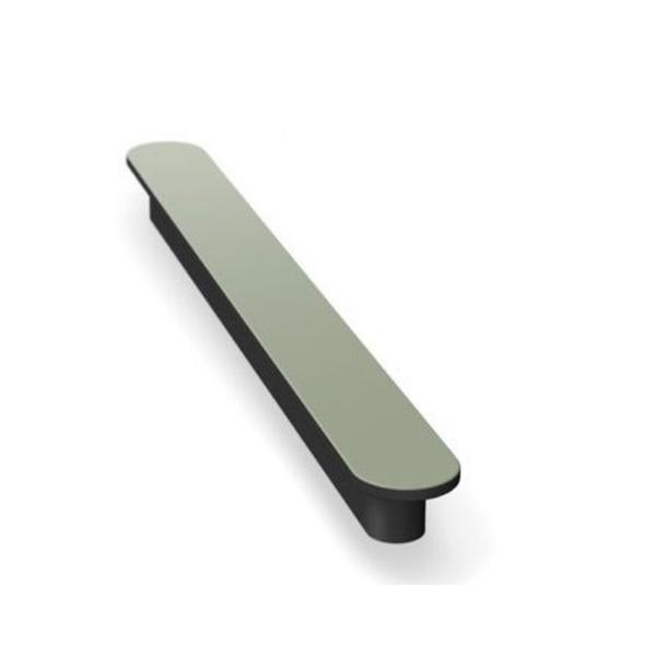 Maner pentru mobiler Myra gri- verde, L: 122 mm - Viefe