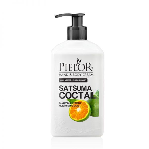 Cremă de mâini și corp Pielor Satsuma Coctail, 300 ml