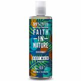 Gel de dus si spuma de baie cu cocos Faith in Nature 400ml