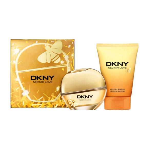 Set cadou DKNY Nectar Love, Femei, Apa de Parfum 30 ml + Gel de dus 100ml