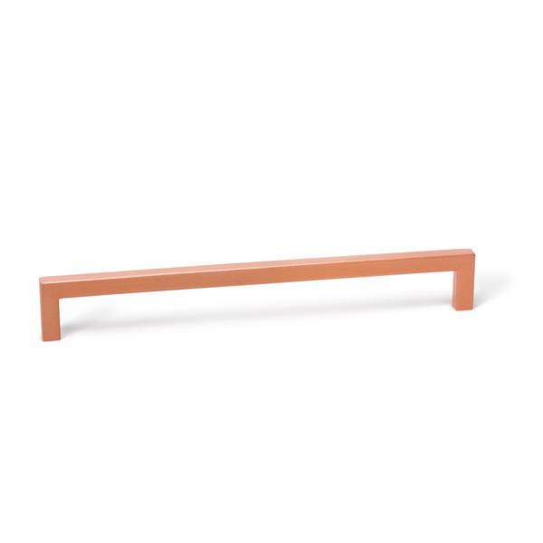 Maner pentru mobilier U cupru periat L:328.5 mm - Viefe