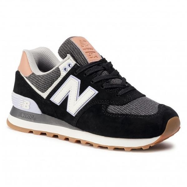 Pantofi sport femei New Balance Classics WL574BCX, 38, Negru