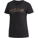 Tricou femei adidas Essentials Branded FL0164, XS, Negru