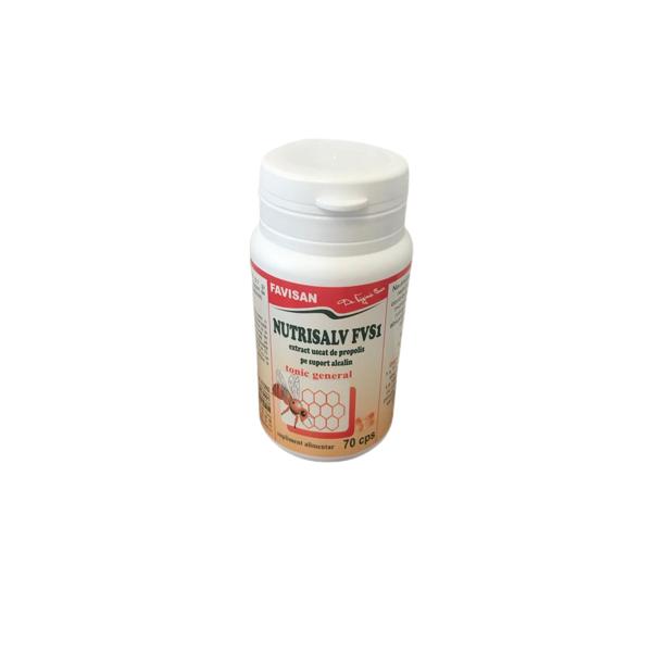 Nutrisalv FVS1 Favisan, 70 capsule