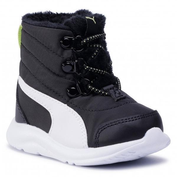 Ghete copii Puma Fun Racer Boot Ac Inf 19428201, 26, Negru