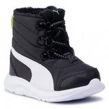 Ghete copii Puma Fun Racer Boot Ac Inf 19428201, 24, Negru