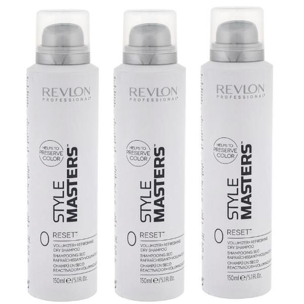 Pachet 3 x Sampon Uscat - Revlon Professional Style Masters Reset Dry Shampoo, 150ml