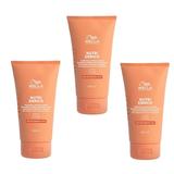 Pachet 3 x Masca Hranitoare cu Efect de Incalzire pentru Par Uscat - Wella Professionals Invigo Nutri-Enrich Warming Express Mask, varianta 2023, 150 ml