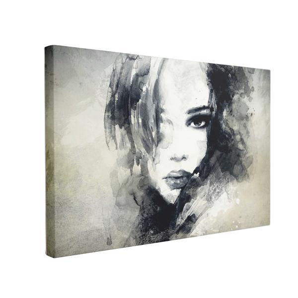 Tablou Canvas Abstract Woman Portrait, 70 x 100 cm, 100% Poliester