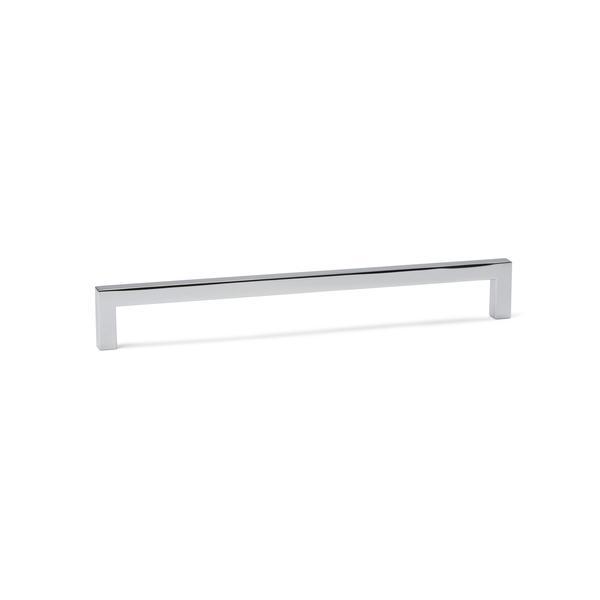 Maner pentru mobilier U crom lustruit L:136.5 mm - Viefe