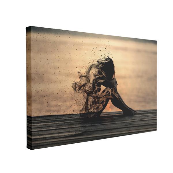 Tablou Canvas Dezintegrare, 40 x 60 cm, 100% Bumbac